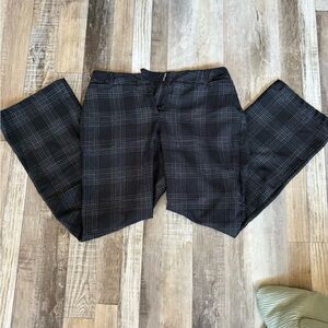 Black womens work pants